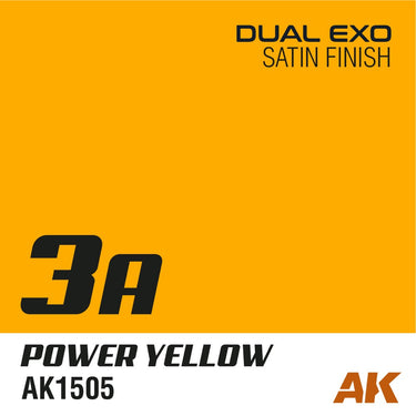 AK Interactive AK1505 Dual Exo Sc-Fi 3A Power Yellow 60ml